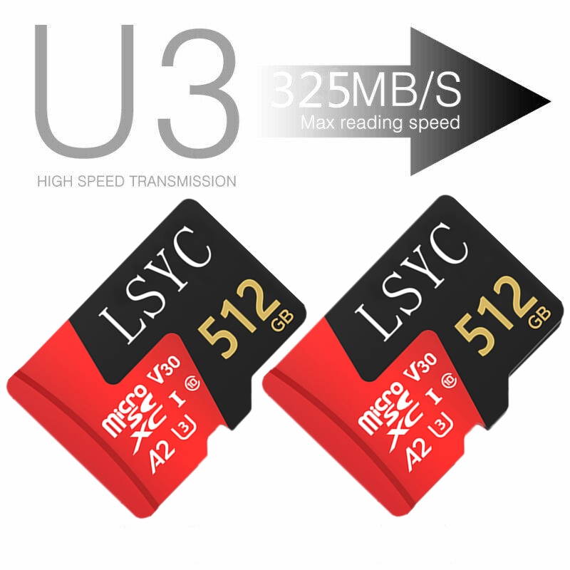 NEW Ultra Micro SD Memory Cards 512GB Class TF Flash Chip Card Wholesale Lot USA
