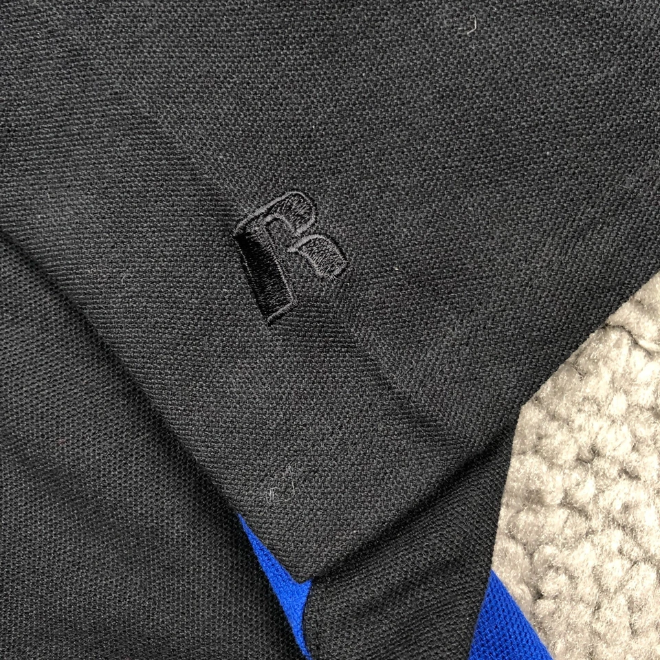 Camisa polo Russell Athletic Dri-Power para mujer talla M azul elástica transpirable nueva con etiquetas Foto 3 de 4