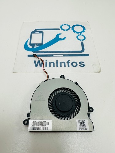 Lüfter Kühler Heat CPU Lüfter Compaq 15-H (15-h003sf)