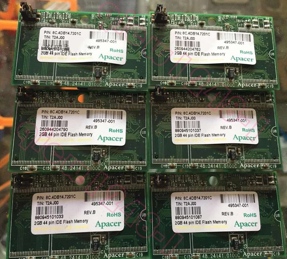 2.0 GB 44PIN SLC HP Apacer Horizontal Electronic Hard Drive DOM Disk IDE - Image 2 of 4