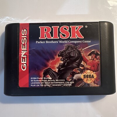 RISK - ( Sega Genesis ) Game Only !