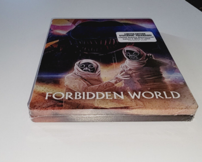 Forbidden World (Blu-ray, 1982) SEALED, Steelbook, Roger Corman