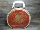 Walt Disney Productions Davey Crockett toy holder case made by Neeval co. Z13