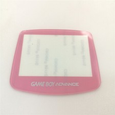 Pink Glass Lens For Gamboy Advance GBA console Screen Lens Protector -New
