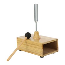 Mallet Tuning Fork Mount Resonance Child with Base Instrument Tuner Resonator