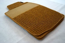 $$$ Lengenfelder grosgrain floor mats for VW Golf I 1 + saffron / date + new + dimension $$