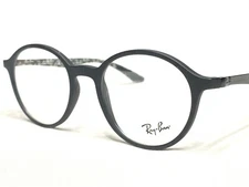NEW Ray Ban RB8904 5263 Mens Black Carbon Fiber Eyeglasses Frames 50/20-145