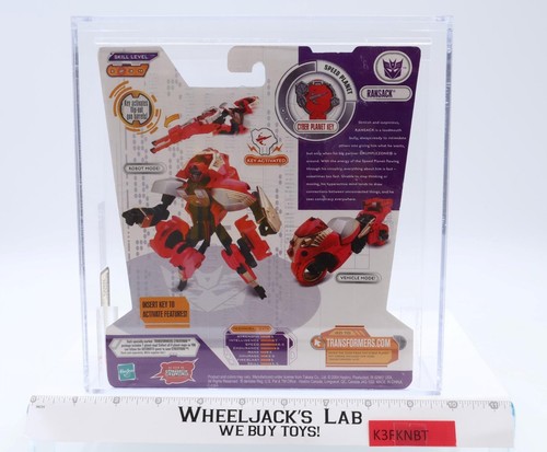Ransack Scout Class AFA GRADED U90 Transformers Cybertron 2005 Hasbro SEALED - Picture 2 of 11