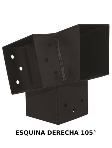 Conectores para vigas de madera inclinables, juntas de unión para pérgolas 9x9 - Imagen 16 de 20