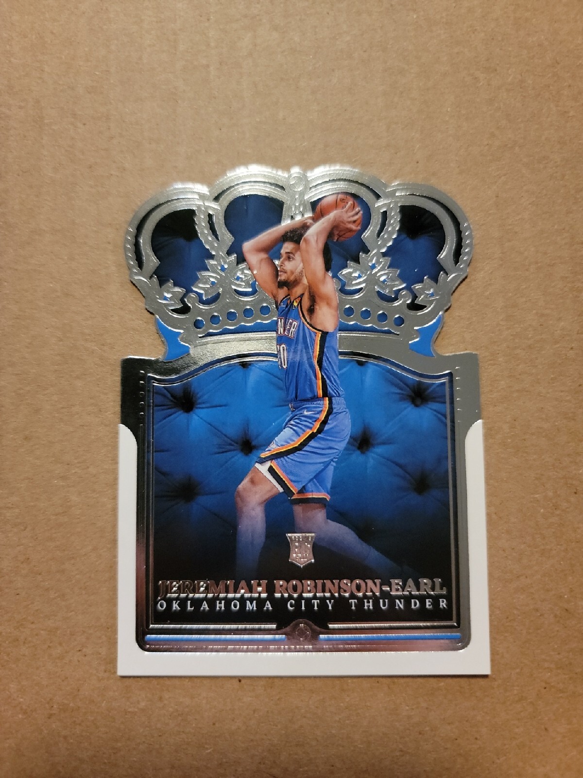 2021-22 Jeremiah Robinson Earl Crown Royale Rc Rookie #65 Thunder