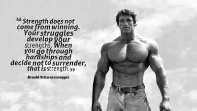 GYM Motivational Arnold Schwarzenegger WALL ART 30x20 Inch Canvas Framed UK WPF