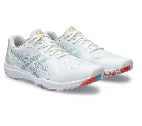 2024 Spring/Summer Model ASICS Table Tennis Shoes Royal Blue & White x Blue New - Picture 12 of 18