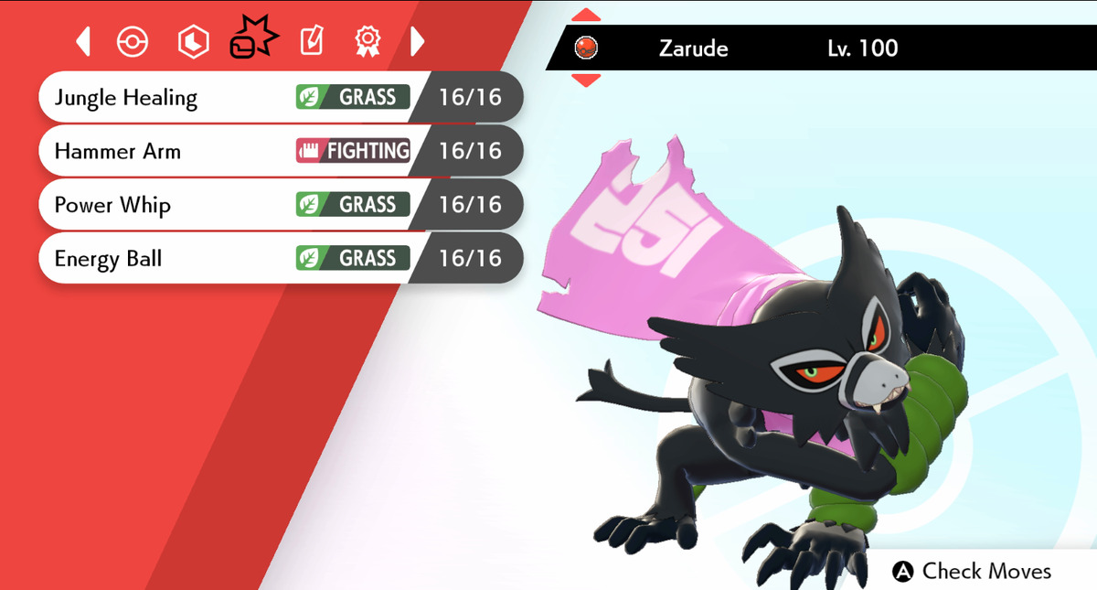 6IV Zarude Dada or Coco Movie Event Pokemon Sword and Shield