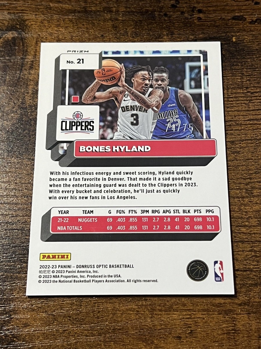 NBA DONRUSS Bones Hyland RC サインカード 2021-22 Panini Donruss Bones Hyland Next Day Auto RC | eBay