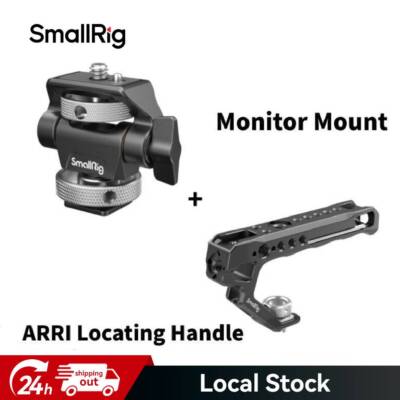 SmallRig Swivel and Tilt Adjustable Monitor Mount + ARRI Locating Handle 2165C