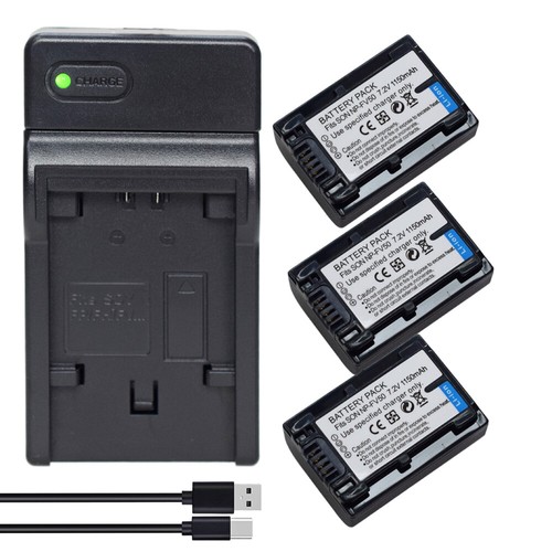 NP-FV50 Battery or charger for SONY Camcorder Handycam NP-FV30 NPFV70 DCR-DVD105 - Picture 39 of 44