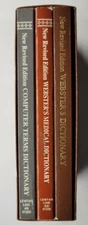 Webster's Dictionary Set Computer, Medical & English Boyle Transportation Cover