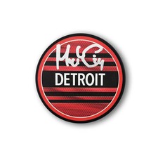 Petr Mrazek Autographed Detroit Red Wings Reverse Retro Hockey Puck