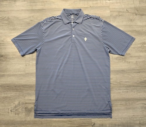 Turtleson Tour Performance Golf Poloshirt Herren Large blau PGA Championship Logo