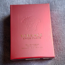 Versace Eros Flame Eau de Parfum Spray, Regular Size 3.4 fl oz