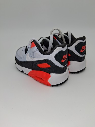Nike Air Max 90 Kleinkind Infrared Schwarz Weiß 5C/6C mit Karton Top Zustand - Bild 6 von 7