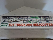 "HESS" Toy Truck and HELICOPTER &ldquo;2003&rdquo;Brand New In Original Box