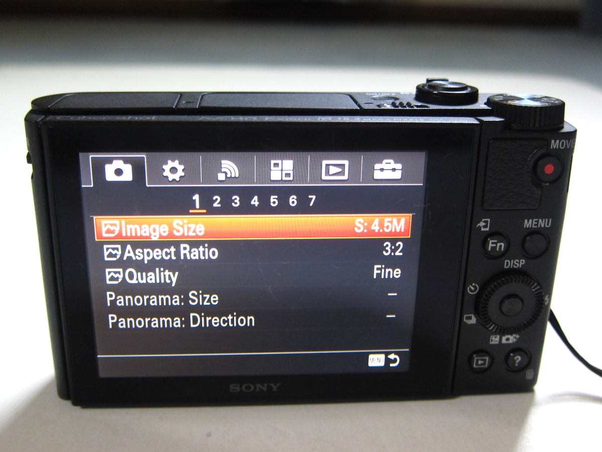 Sony Cyber-shot DSC-HX80 18.2 MP Digital Camera - Black for