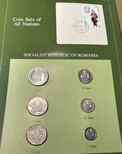Franklin Mint Coins Of All Nations Set - Romania 6 coins Very Low Starting