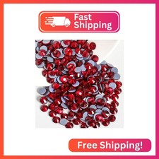 Beadsland Hotfix Rhinestones, 1440pcs Flatback Crystal Rhinestones for Crafts Cl