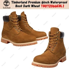 Timberland Premium 6inch Waterproof Boot Dark Wheat TB072066EBL1 Men's Size
