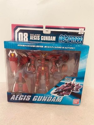 BANDAI Mobile Suit Gundam SEED GAT-X303 Aegis Gundam Advanced MS in Action 08