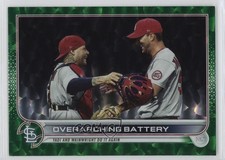 2022 Series 2 Checklist Green Foilboard /499 Yadier Molina Adam Wainwright 04br