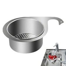 Stainless Steel Swan Sink Strainer Basket Kitchen Sink Drain Basket for Sink ET