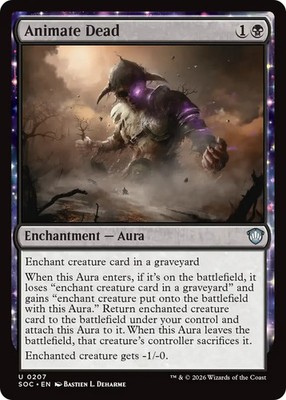 Animate Dead [Secrets of Strixhaven Commander] Near Mint