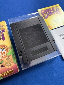 Bible Buffet 1993 NES Nintendo 100% CIB Complete RARE Wisdom Tree Nr-MINT