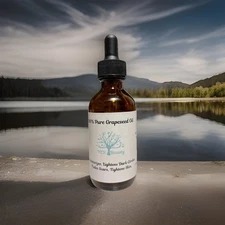 Grapeseed Oil 100% Pure & Natural Deeply Hydrates and Softens - Face, Hair, Skin