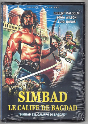 DVD - SIMBAD DER KALIF VON BAGDAD (ROBERT MALCOLM / SONIA WILSON) NEU / PEPLUM