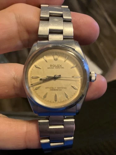 1960’s Vintage Men's Rolex Oyster Perpetual 6058