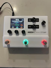 Line 6 HX Stomp Multi-Effects Guitar Pedal - Stormtrooper White Limited Edition