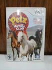 Petz: Horse Club (Nintendo Wii, 2008) Complete w/ Manual  - TESTED
