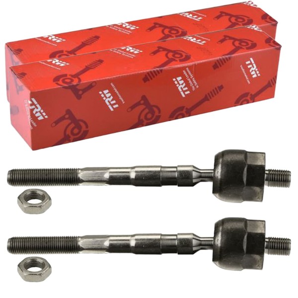2X TRW Axialgelenke Spurstangen Passend FüR Renault Laguna Links+Rechts-image