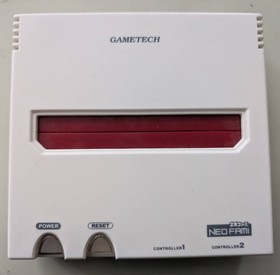 Neo Fami Famicom Compatible Console Boxed 2 Controllers AV Cable Tested