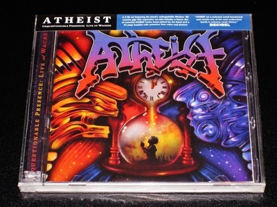 Atheist: Unquestionable Presence - Live At Wacken 2 CD Set 2008 Relapse USA NEW