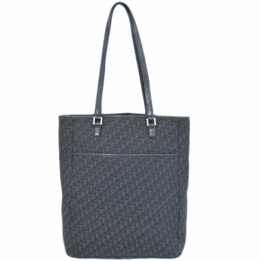 Sac bandoulière Christian Dior trotteur toile fourre tout noir occasion