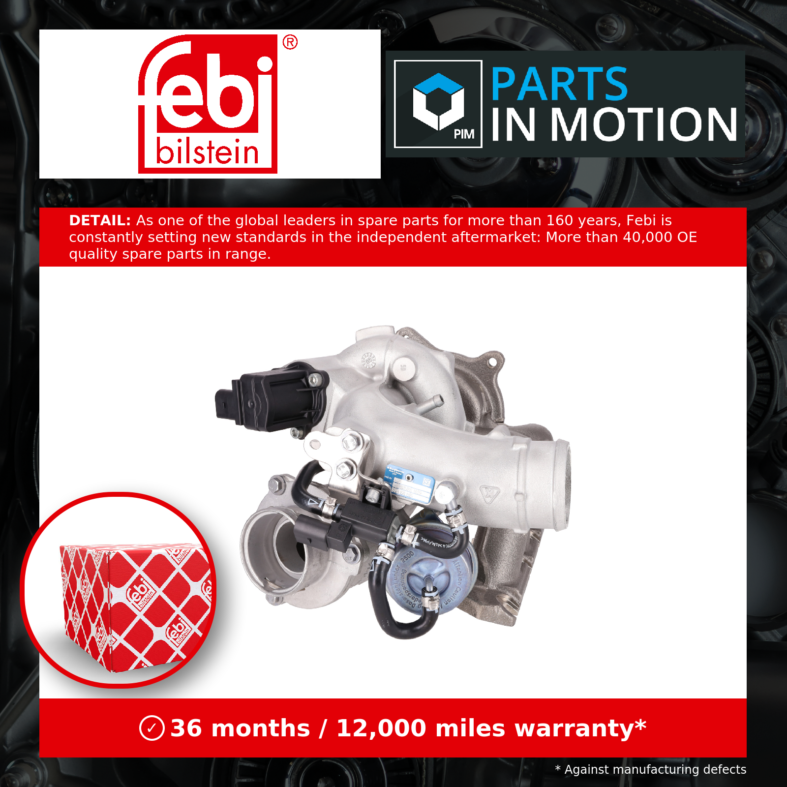 Charger, charging (supercharged/turbocharged) 186828 Febi 06F145701B 06F145701BV
