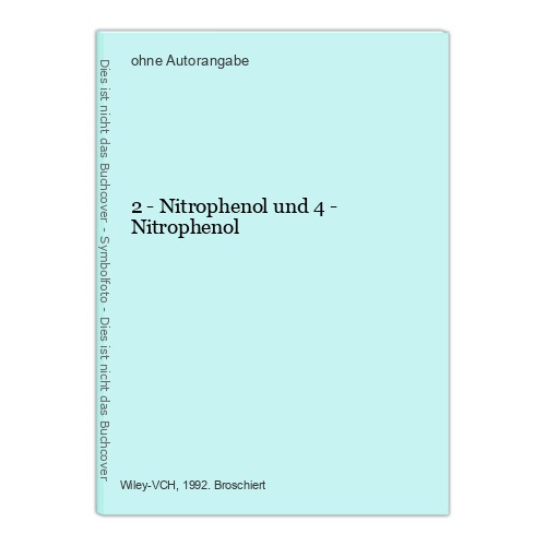 2 - Nitrophenol und 4 - Nitrophenol - Bild 1 von 1