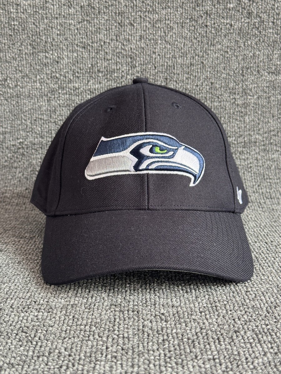 '47 Brand Seattle Seahawks NFL Baseball Cap Strapback Navy Blue One Size Hat
