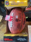 Kellen Winslow Autographed Football Genuine Leather Wilson The Duke PSA verified