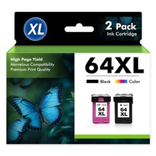 64 XL Ink Cartridge for HP 64XL ENVY 5542 6258 6255 7130 7132 7164 7830 7855 lot