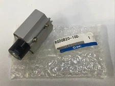 SMC RSDQB20-10D Compact Stopper Cylinder Double-Acting 1.0MPa 10.2Kgf/cm2 145psi